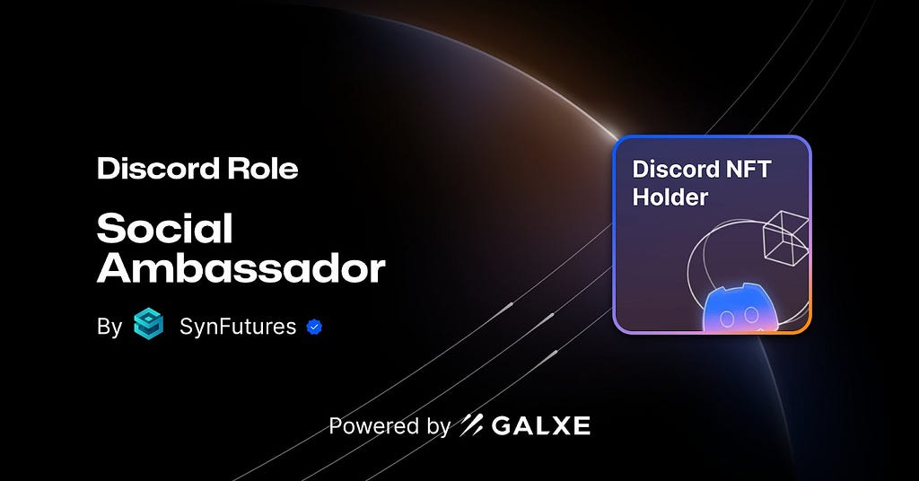 Discord Role Social Ambassador Campaign on SynFutures