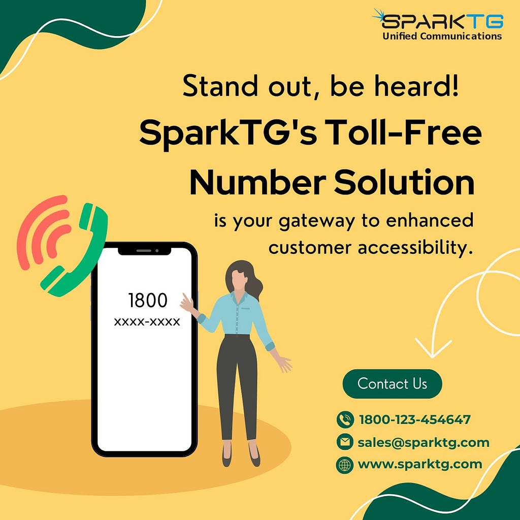 toll-free IVR number — sparktg