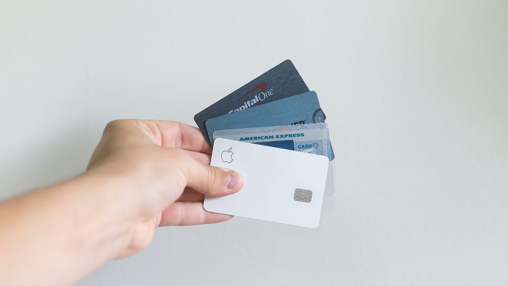 according to Fortune.com, the average American has 4 credit cards.