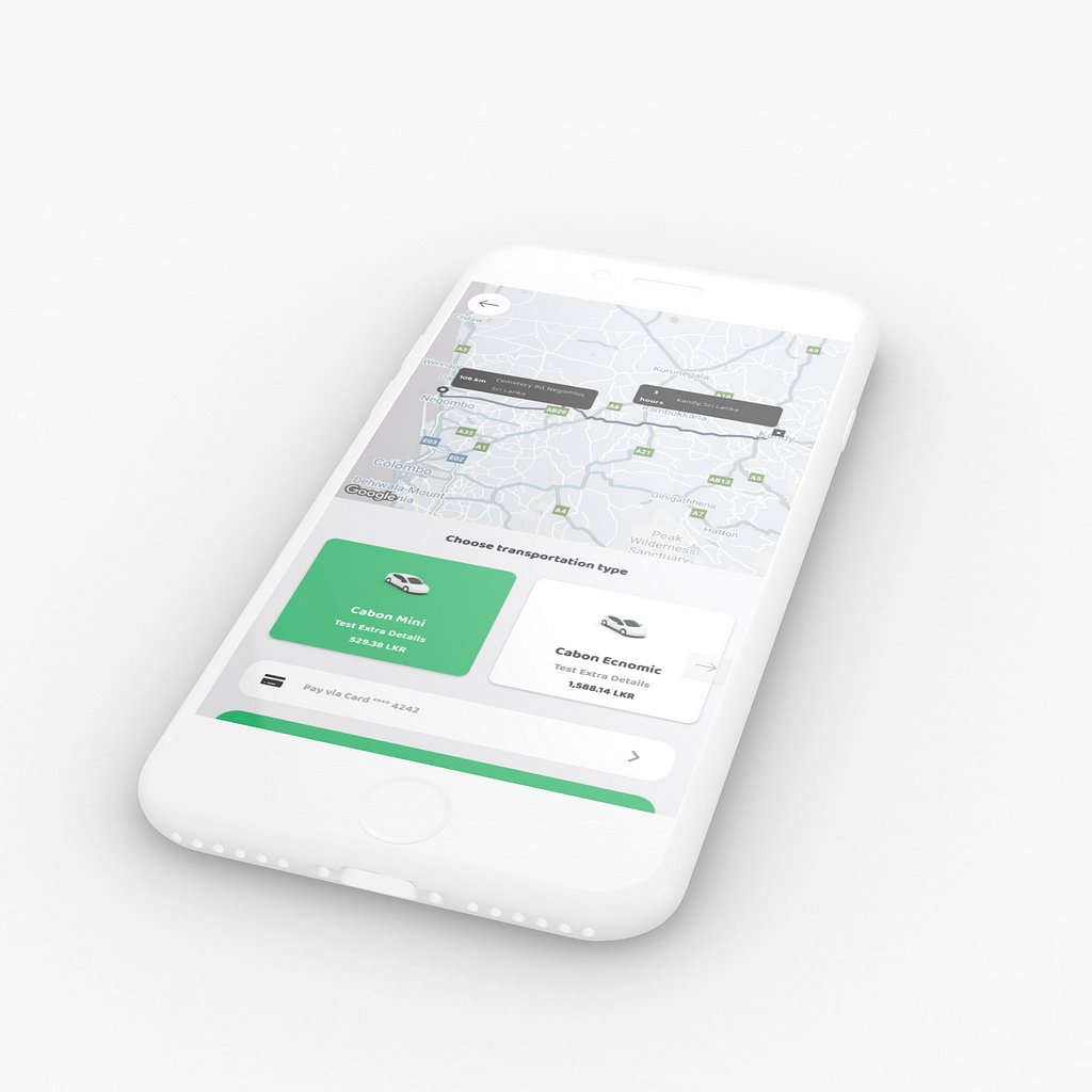 Cabon — Uber clone app template and app script for your taxi app idea