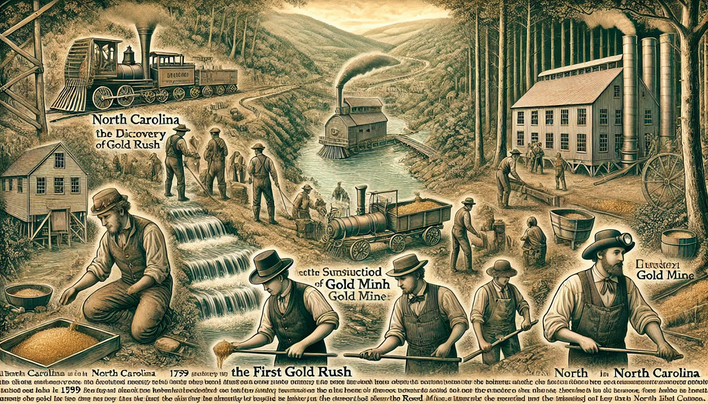 The History of Gold Mining in North Carolina. ChatGPT. Joshua D Glawson.