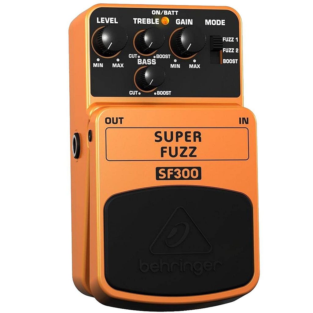 Behringer Super Fuzz SF300 Effects Pedal