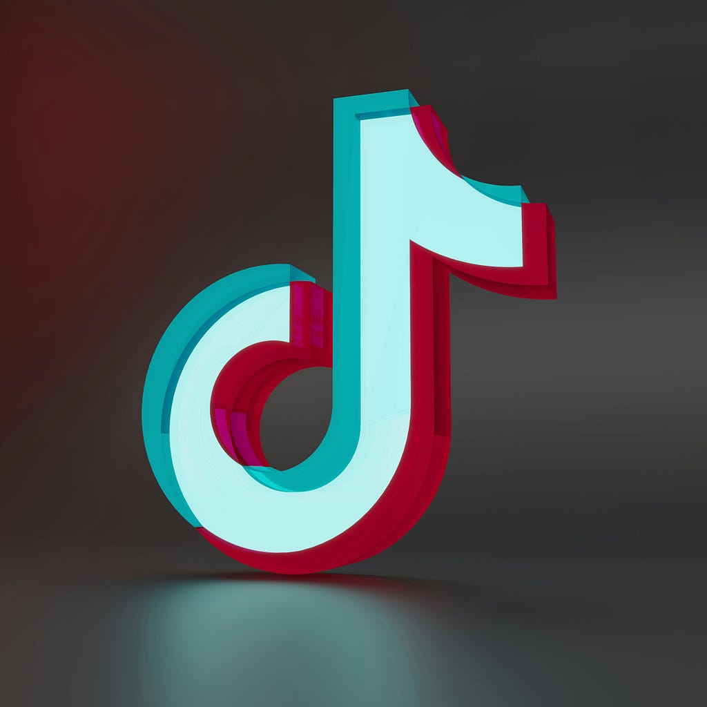 Illustarted images of the TikTok logo