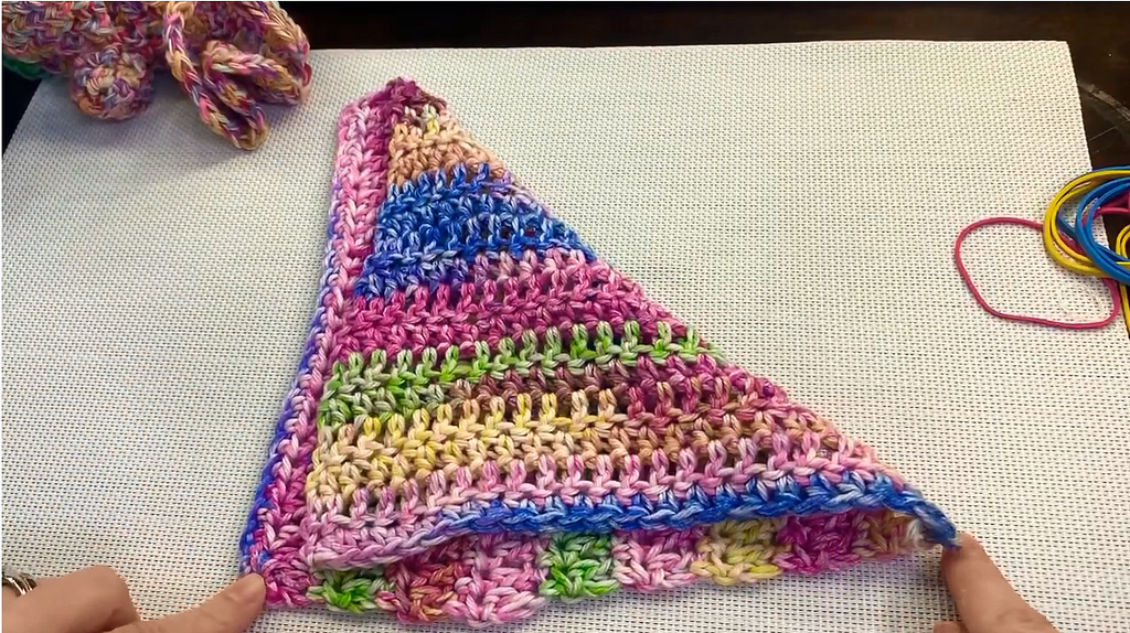 DIY: How to Fold Crochet Washcloths into Flowers
