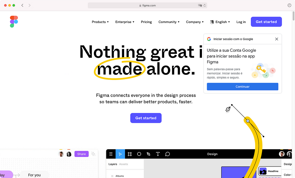 Figma Landing Page