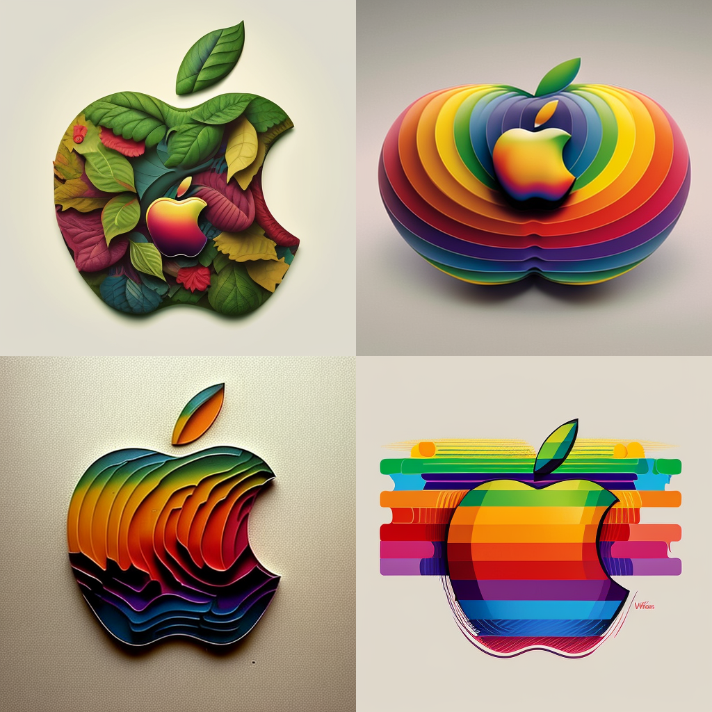 if apple logo was designed by David Carson