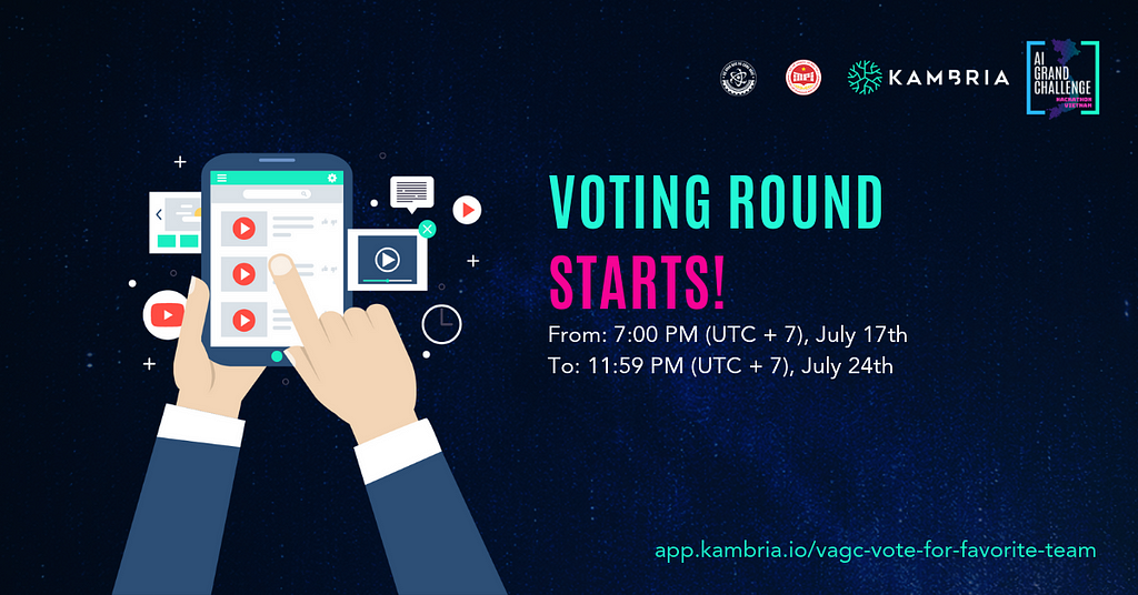 Vietnam AI Grand Challenge Community Voting Begins!