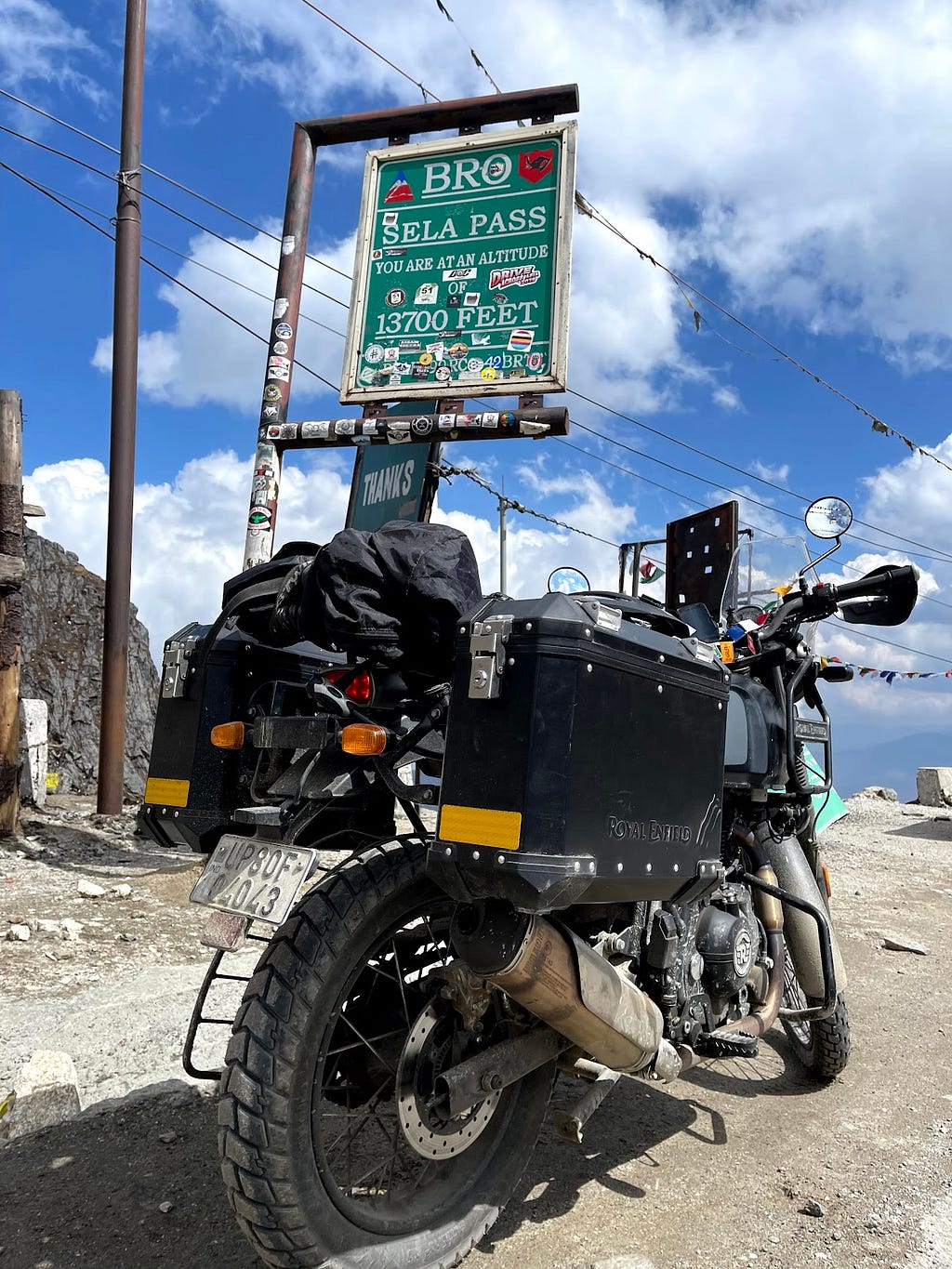 At Sela Pass