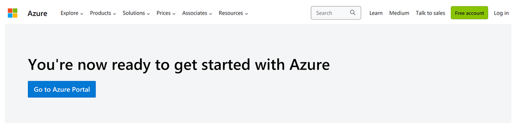 Imagen 3: Get started with Azure