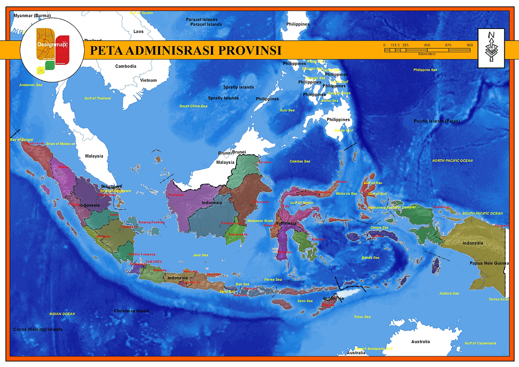 Peta Administrasi Provinsi