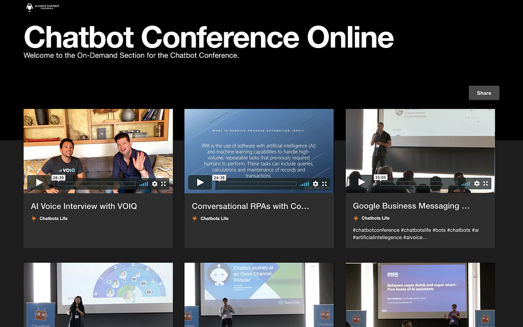 Chatbot Conference Online 3