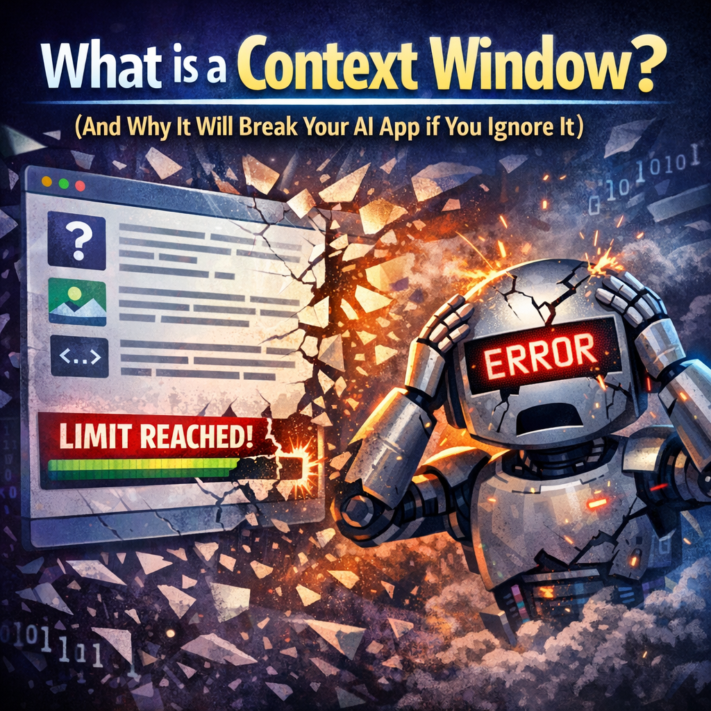 What is a context window? (And why it will break your AI app if you ignore it)