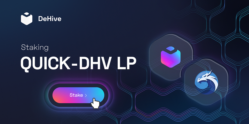 dhv token, quick token, quicjswap, lp mining, lp tokens