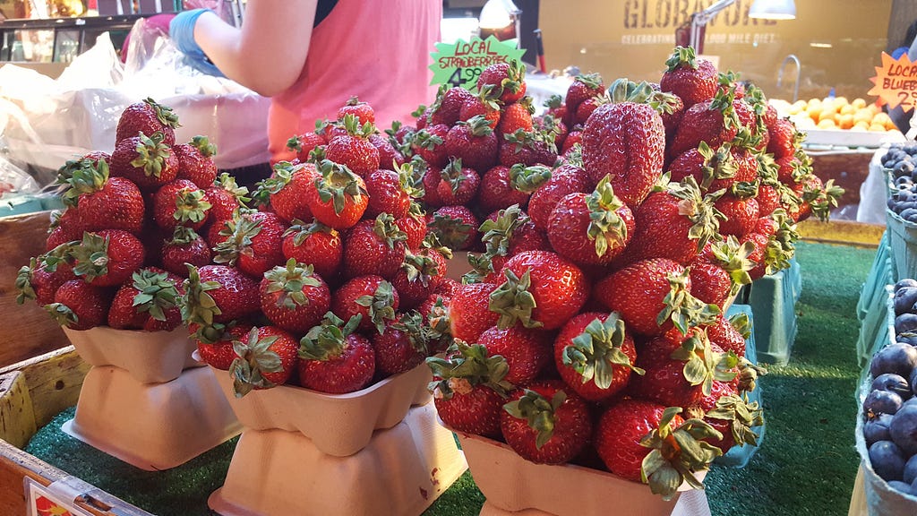 Huge Strawberries