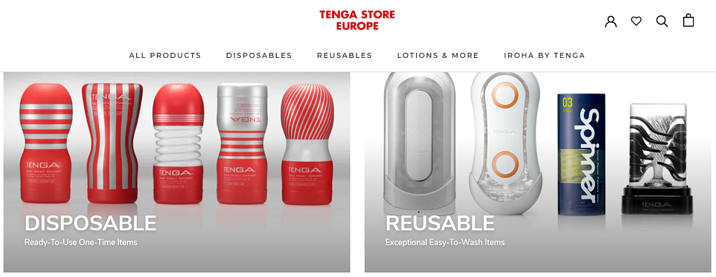 find a TENGA Store in your country