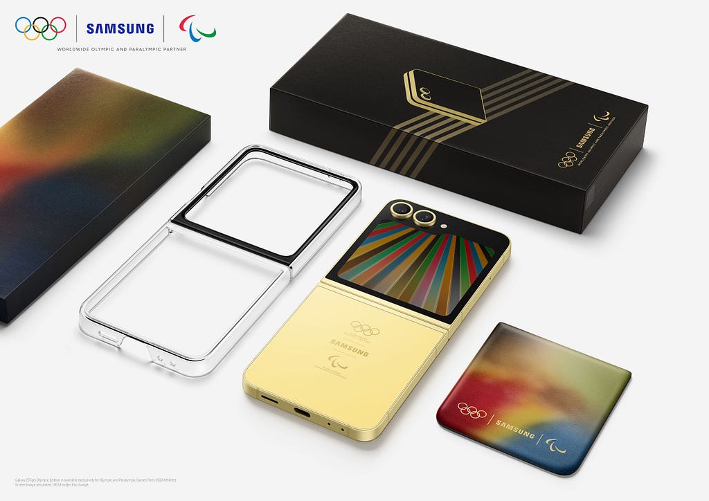 Samsung Has an Exclusive Galaxy Z Flip6 Olympic Edition for Paris 2024 Athletes: Unveiling the Future