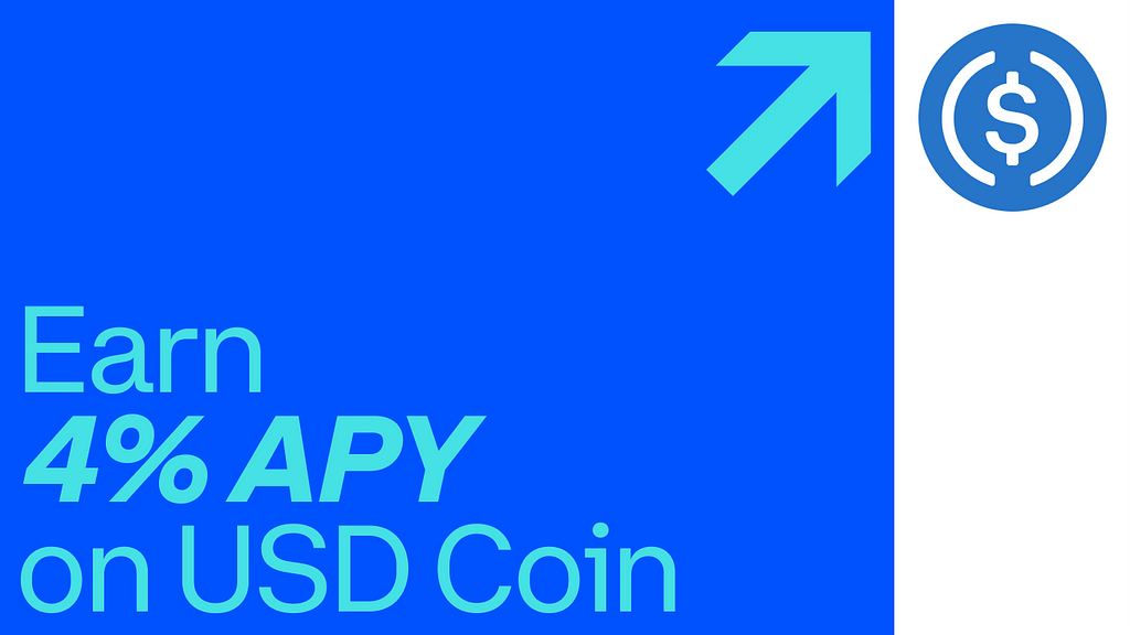 Sign up to earn 4% APY on USD Coin with CoinbaseCryptocurrency Trading Signals, Strategies & Templates | DexStrats