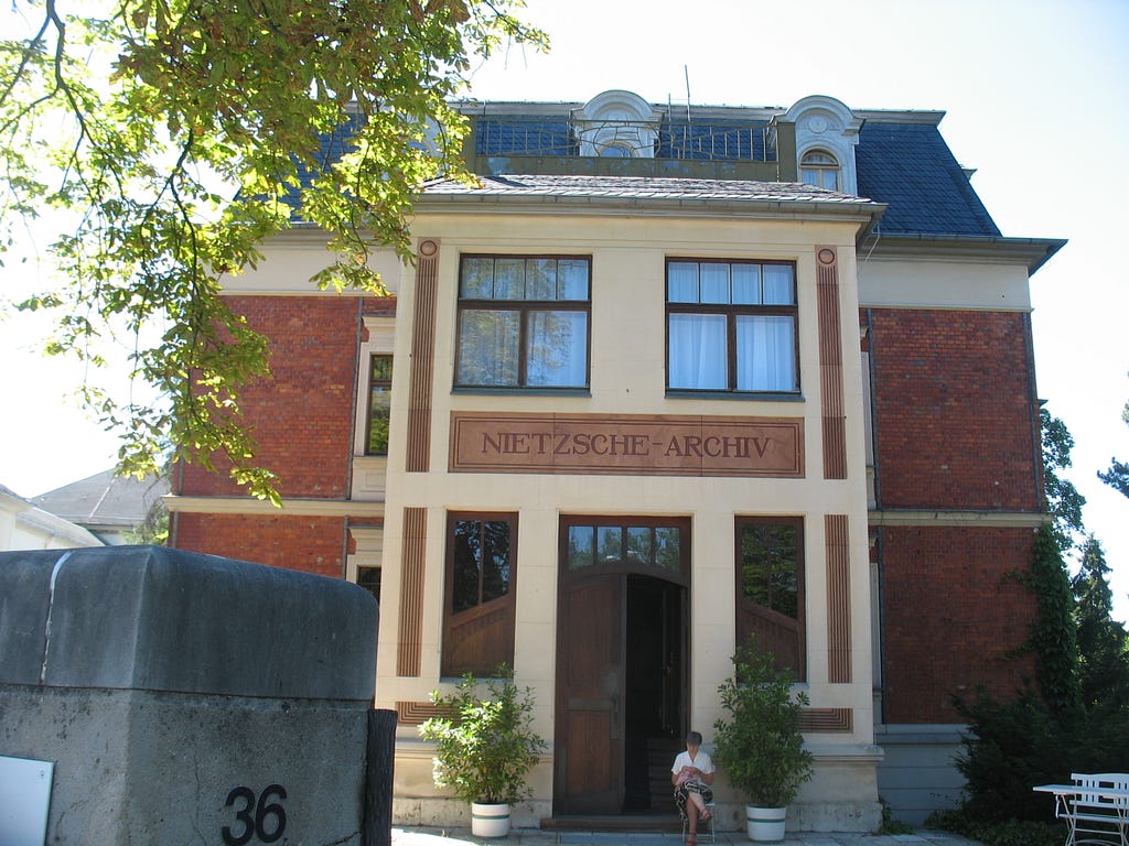 The Nietzsche Archive in Weimar, Germany.