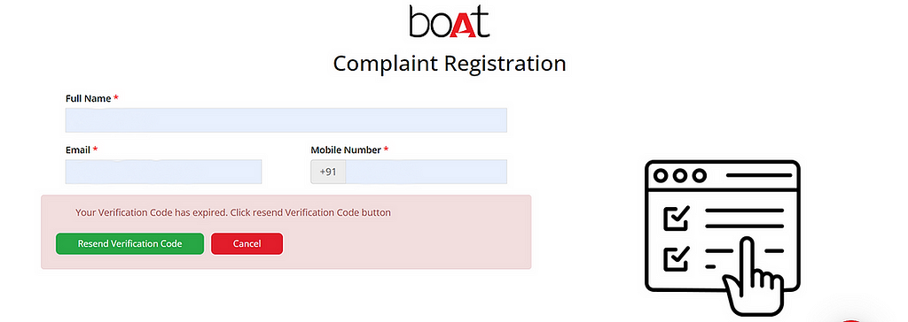 Verify contact details