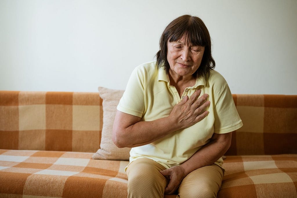 woman heartbroken by grief