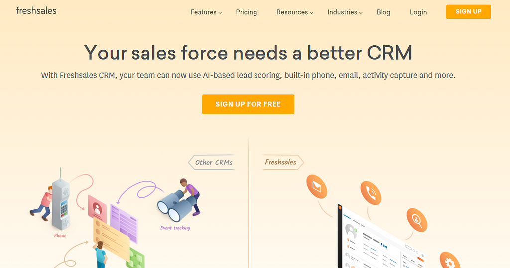 Small Business Software - Freshsales