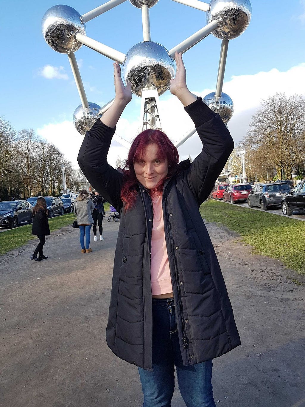 Visiting Atomium in Brussels