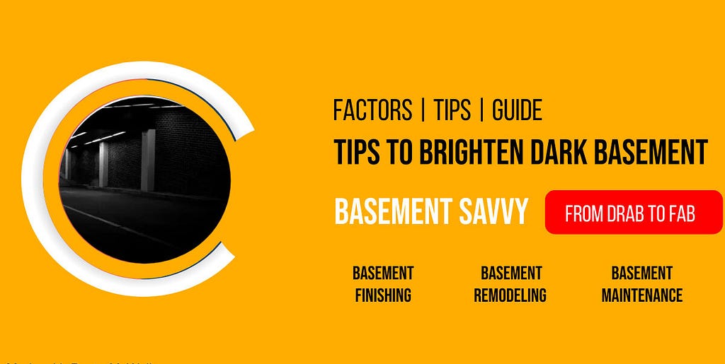 11 Tips to Brighten Up Your Dark Basement | Basement Savvy