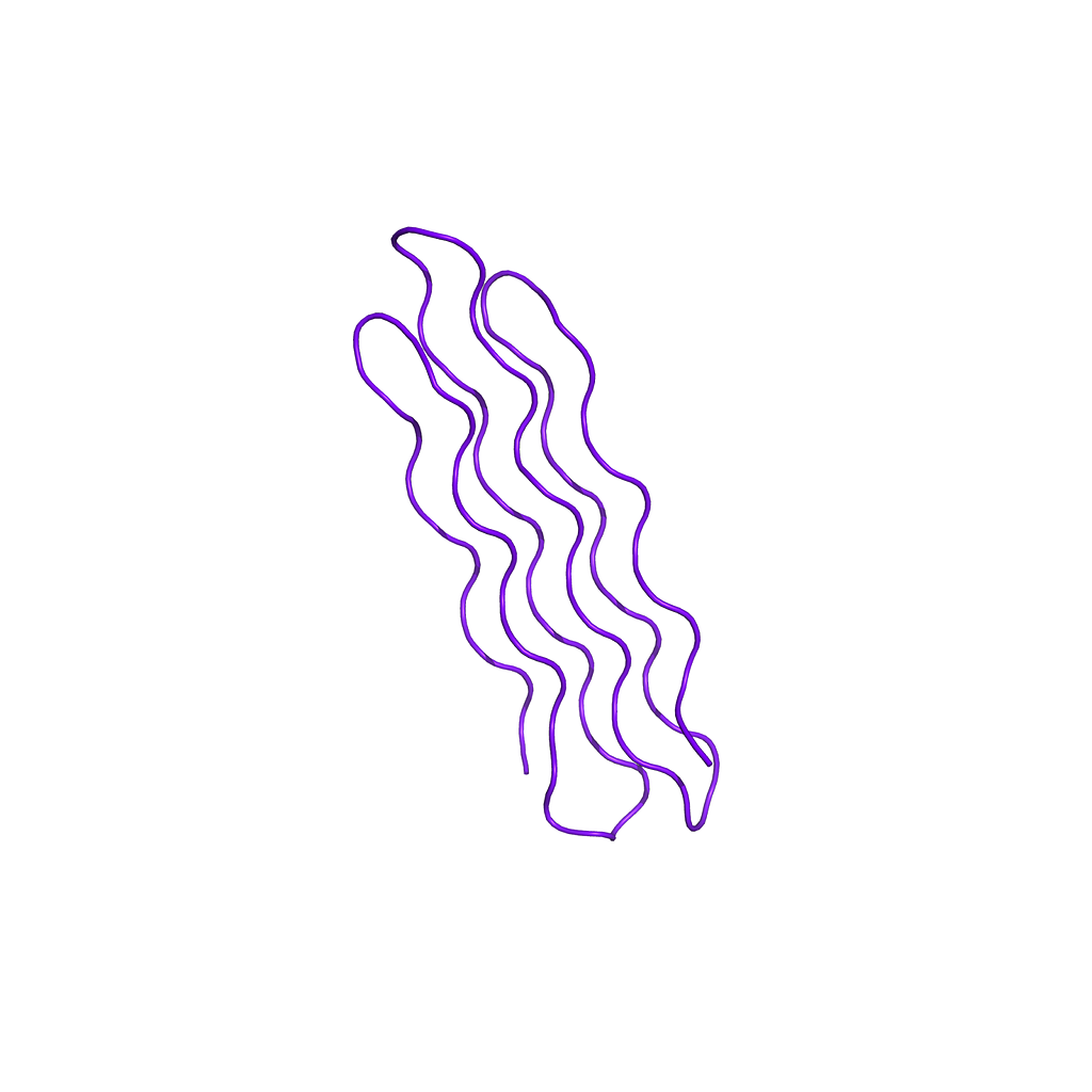 Structure of intrinsically disordered protein Snow Flea Antifreeze Protein Racemate. PDB:3BOI. CC BY SBGRID