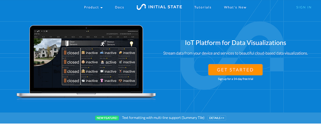 Weather Data API Integration on Initial State