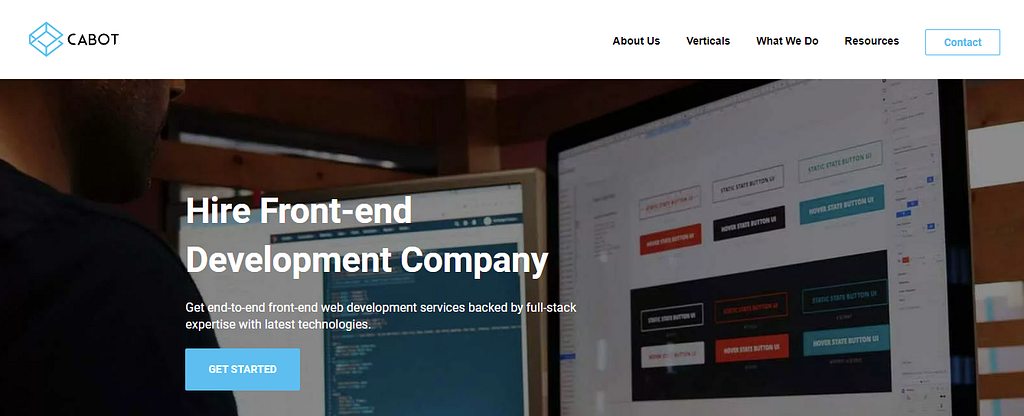 Top Front End Development Company Canada- Cabot Technology Solutions
