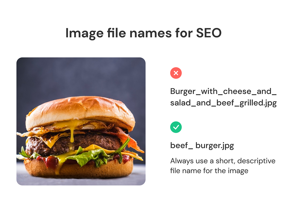 Optimize images for SEO