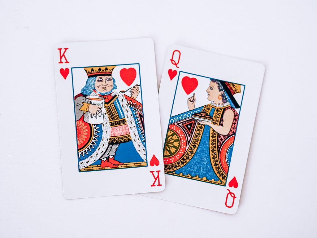 The King and Queen of Hearts