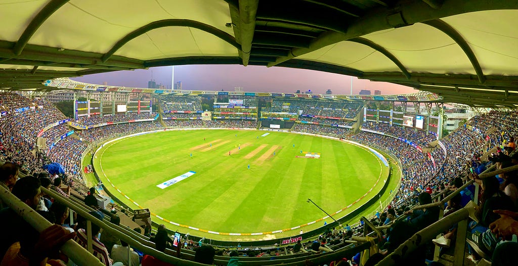 Eden Garden, Calcutta. the home of cricket matches
