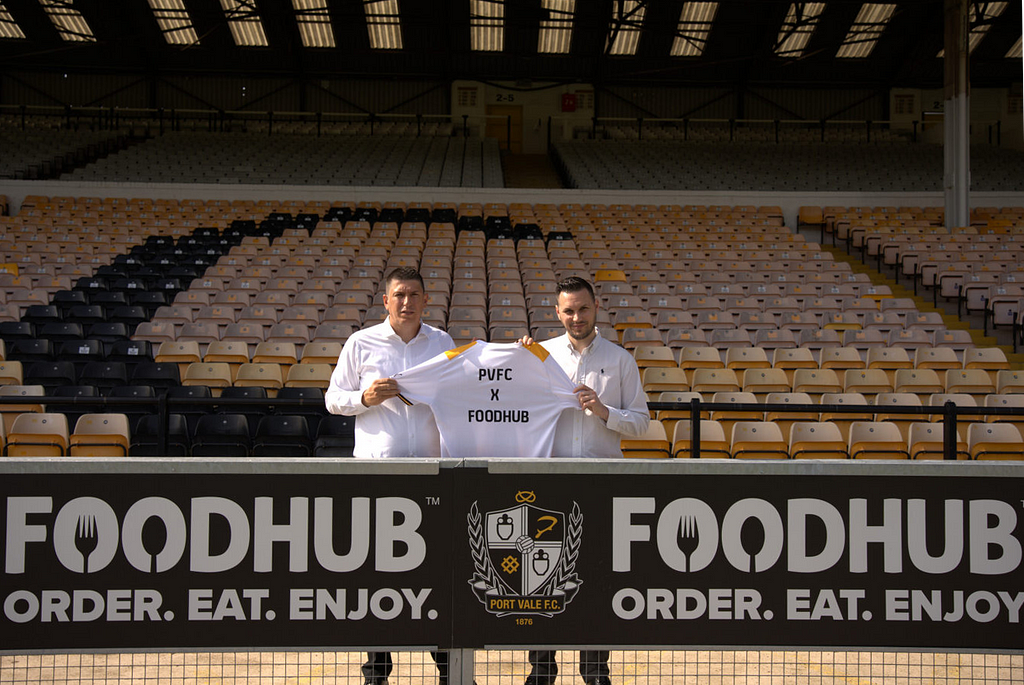 Foodhub Partners with Port Vale FC