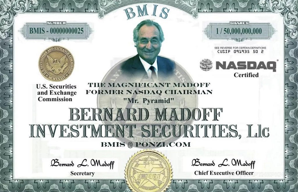 Bernie Madoff story