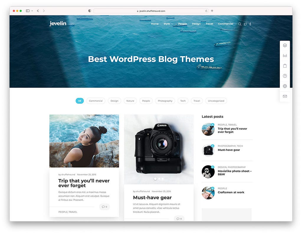 Best Theme for Blog in Wordpress  