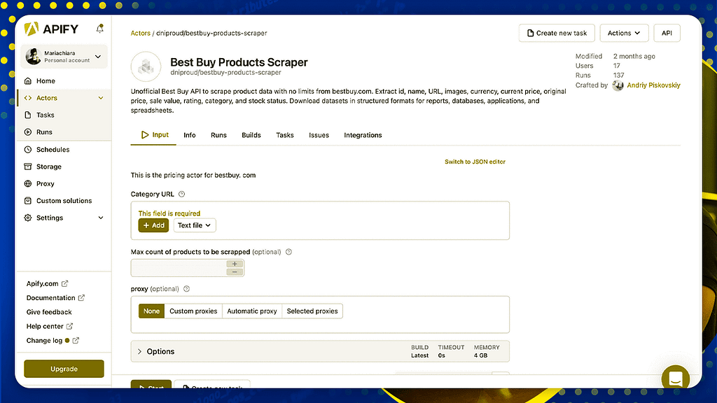 bestbuy.com to copy and paste the required URL