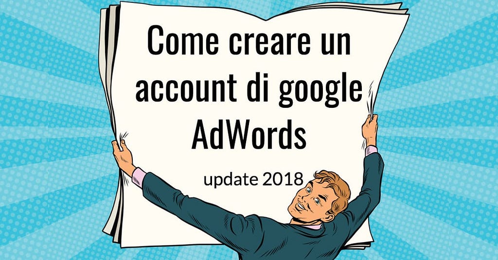 creare account di google adwords