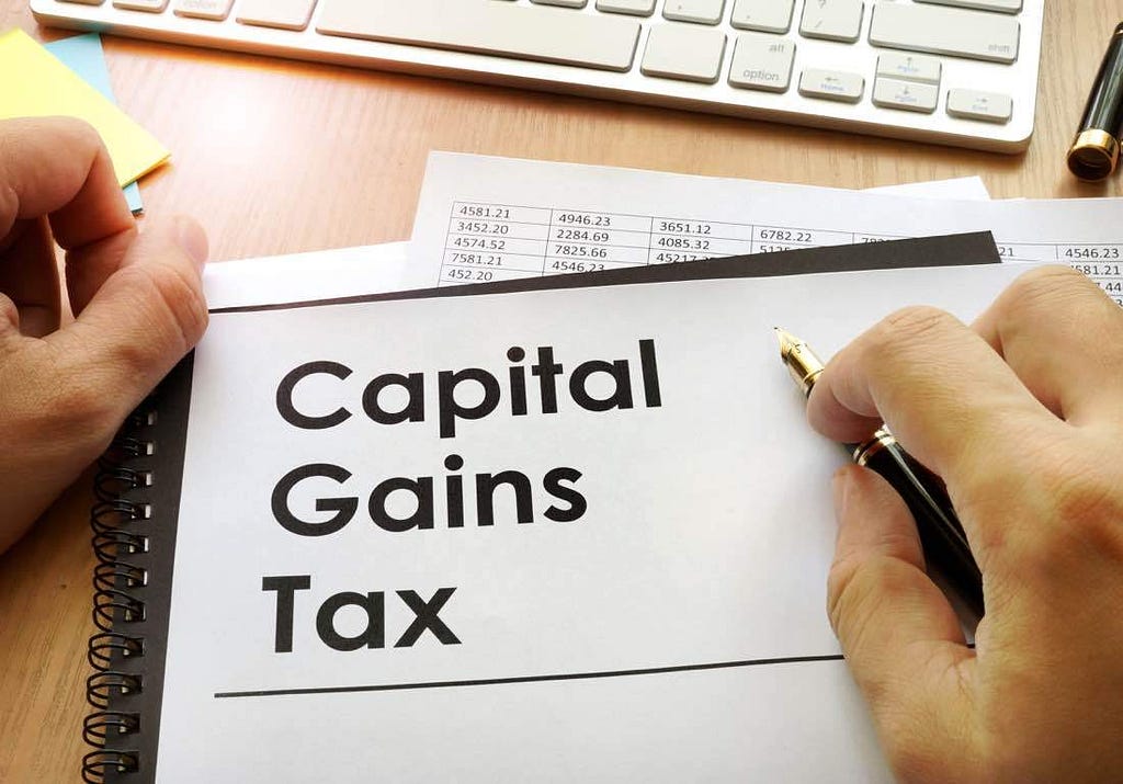 are there capital gains on crypto