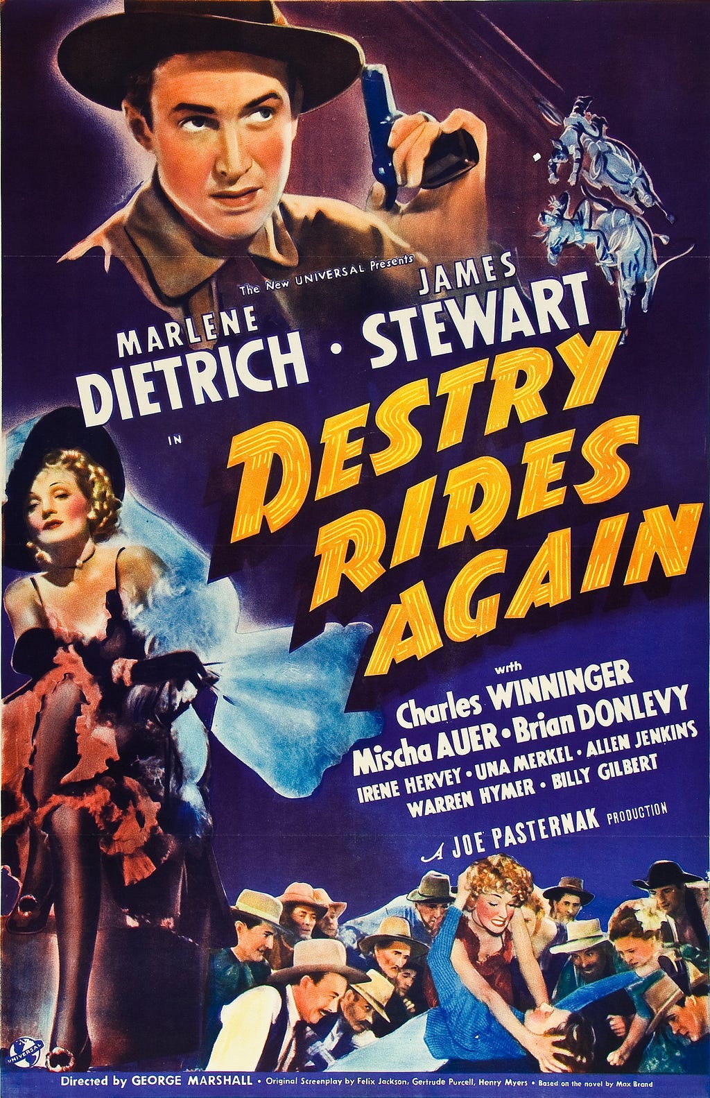 Destry Rides Again (1939) | Poster