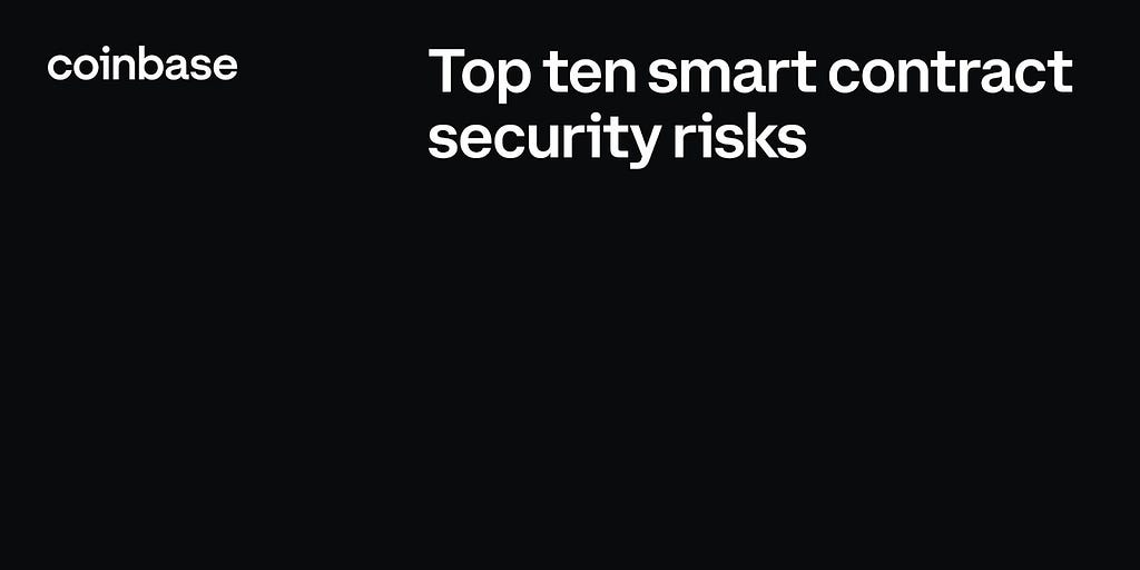 Top ten smart contract security risksCryptocurrency Trading Signals, Strategies & Templates | DexStrats