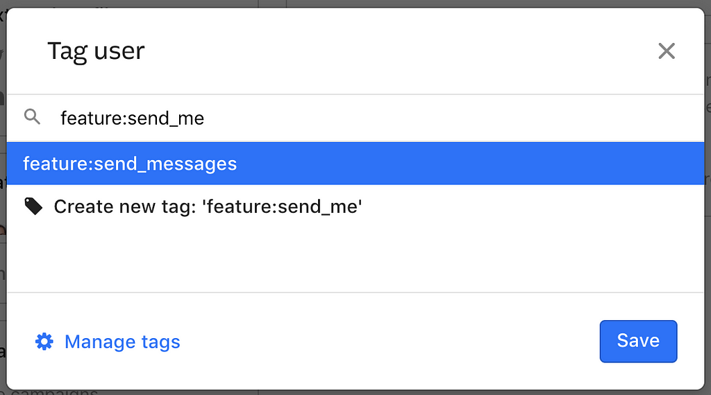 Enable feature flags for users with Intercom tags