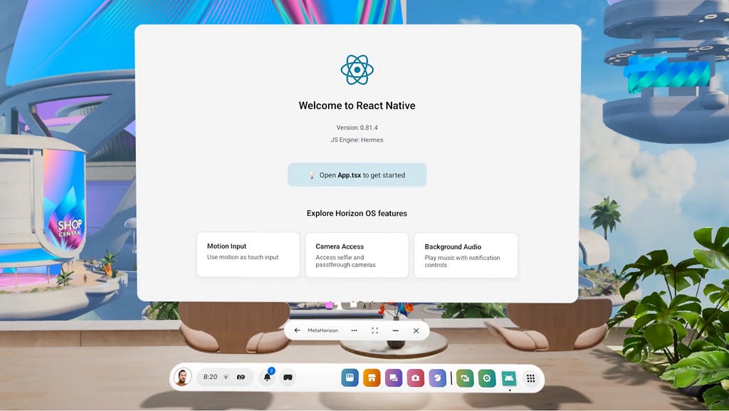 React Native Chega ao Meta Quest