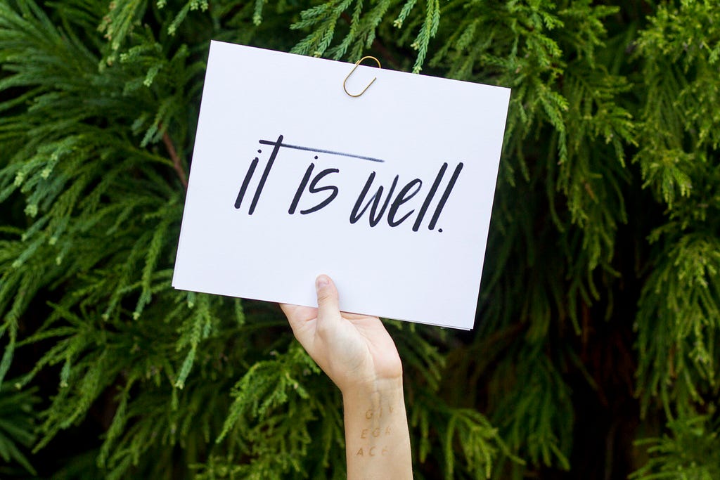 its well