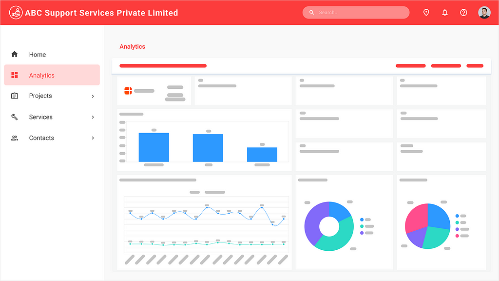 Dashboard embedded into an ASP.NET MVC application