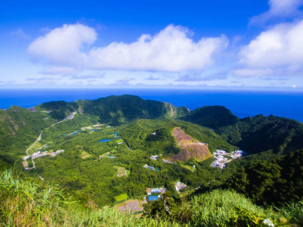 Aogashima Volcano