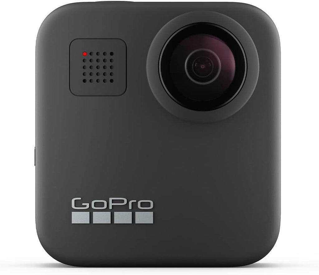 GoPro MAX — Waterproof 360 + Traditional Camera with Touch Screen Spherical 5.6K30 HD Video 16.6MP 360 Photos 1080p Live Streaming Stabilization