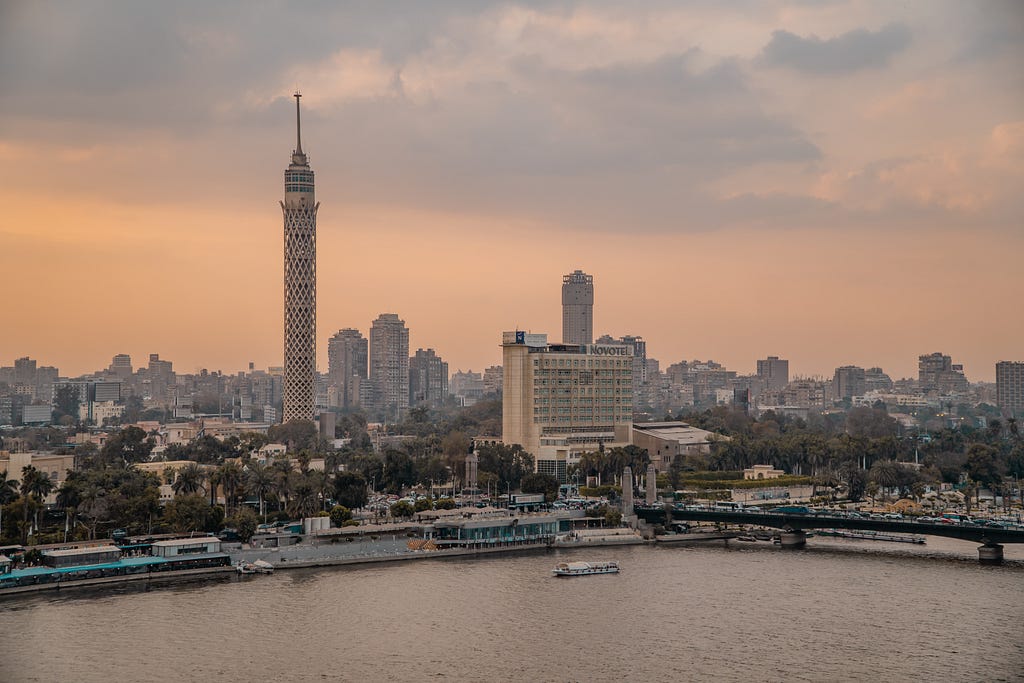 The Cairo Nile River