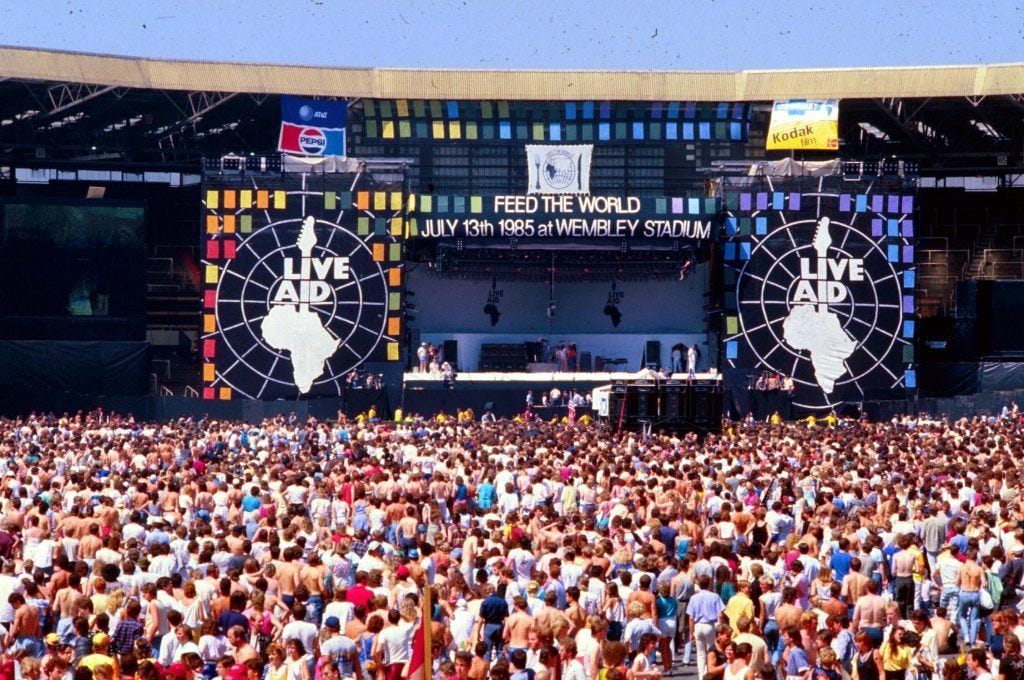 Concerto de Queen no Live Aid, 1985