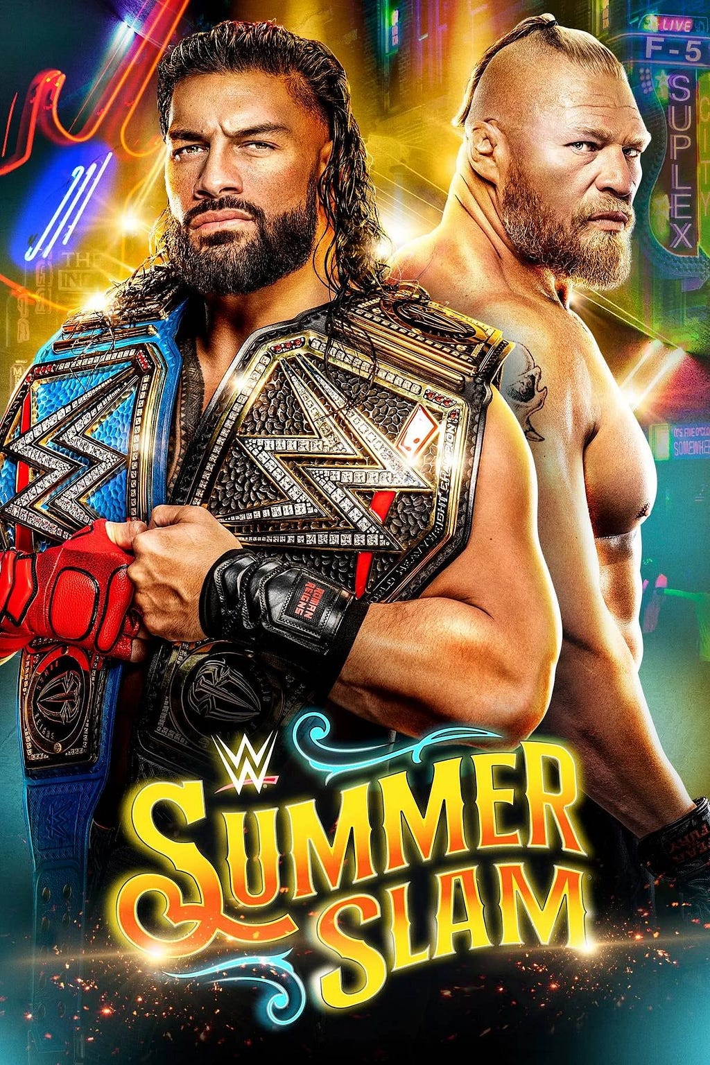 WWE SummerSlam (2023) | Poster